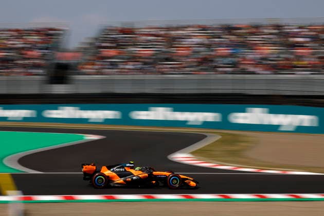 Formula One Japanese Grand Prix - Practice and Qualifying McLaren driver Lando Norris of Britain in action during the third free practice session for the Formula 1 Japanese Grand Prix at the Suzuka International Racing Course racetrack in Suzuka, Japan, 28 March 2026. The 2026 Formula 1 Japanese Grand Prix is held on 29 March. SUZUKA Japan  Copyright: xFRANCKxROBICHONx