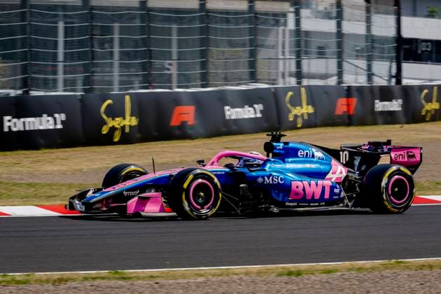 SUZUKA Formula 1 driver Pierre Gasly of BWT Alpine F1 Team during the Formula 1 Japan Suzuka free practice at the Suzuka Formula 1 circuit on March 28, 2025 in Suzuka, Japan Photo by DeFodi Images