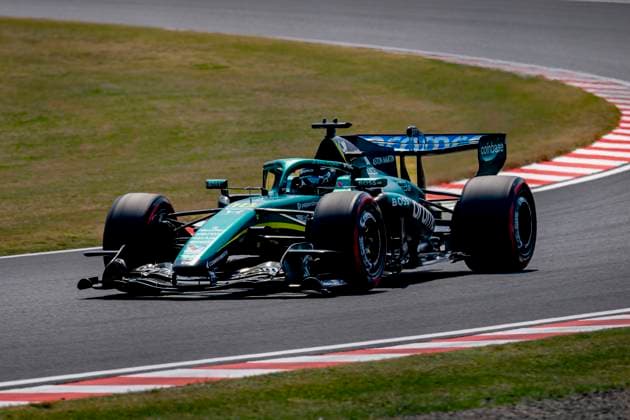 SUZUKA Formula 1 driver Lance Stroll of Aston Martin Aramco Formula 1 Team during the Formula 1 Japan Suzuka free practice at the Suzuka Formula 1 circuit on March 28, 2025 in Suzuka, Japan Photo by DeFodi Images