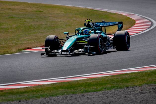 SUZUKA Formula 1 driver Fernando Alonso of Aston Martin Aramco Formula 1 Team during the Formula 1 Japan Suzuka free practice at the Suzuka Formula 1 circuit on March 28, 2025 in Suzuka, Japan Photo by DeFodi Images