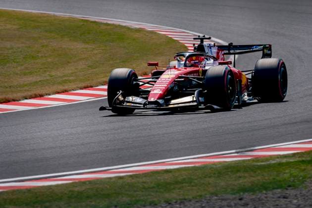 SUZUKA Formula 1 driver Charles Leclerc of Scuderia Ferrari HP during the Formula 1 Japan Suzuka free practice at the Suzuka Formula 1 circuit on March 28, 2025 in Suzuka, Japan Photo by DeFodi Images