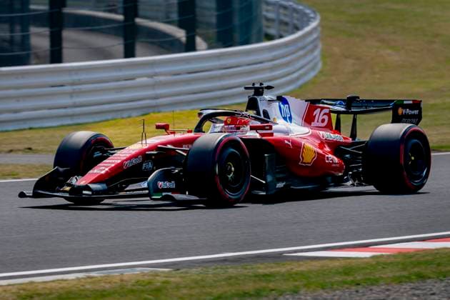 SUZUKA Formula 1 driver Charles Leclerc of Scuderia Ferrari HP during the Formula 1 Japan Suzuka free practice at the Suzuka Formula 1 circuit on March 28, 2025 in Suzuka, Japan Photo by DeFodi Images