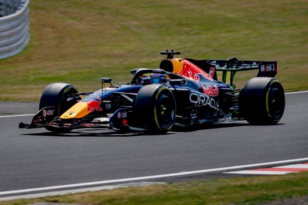 SUZUKA Formula 1 driver Max Verstappen of Oracle Red Bull Racing during the Formula 1 Japan Suzuka free practice at the Suzuka Formula 1 circuit on March 28, 2025 in Suzuka, Japan Photo by DeFodi Images
