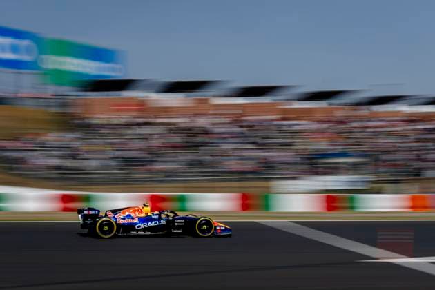 SUZUKA Formula 1 driver Isack Hadjar of Oracle Red Bull Racing during the Formula 1 Japan Suzuka free practice at the Suzuka Formula 1 circuit on March 28, 2025 in Suzuka, Japan Photo by DeFodi Images
