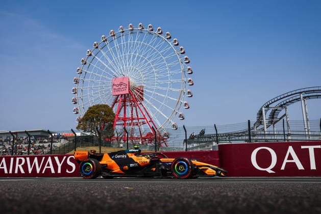 F1 - JAPANESE GRAND PRIX 2026 01 NORRIS Lando (gbr), McLaren F1 Team MCL40, action during the Formula 1 Japanese Grand Prix 2026, 3rd round of the 2026 Formula One World Championship, WM, Weltmeisterschaft from March 27 to 29, 2026 on the Suzuka Circuit, in Suzuka, Japan - SuzukaJapan  Copyright: xANTONINxVINCENTx