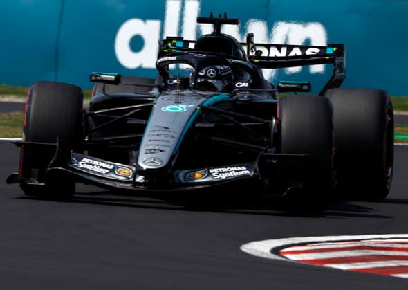 Formula One Japanese Grand Prix - Practice and Qualifying Mercedes driver George Russell of Britain in action during the third free practice session for the Formula 1 Japanese Grand Prix at the Suzuka International Racing Course racetrack in Suzuka, Japan, 28 March 2026. The 2026 Formula 1 Japanese Grand Prix is held on 29 March. SUZUKA Japan  Copyright: xFRANCKxROBICHONx