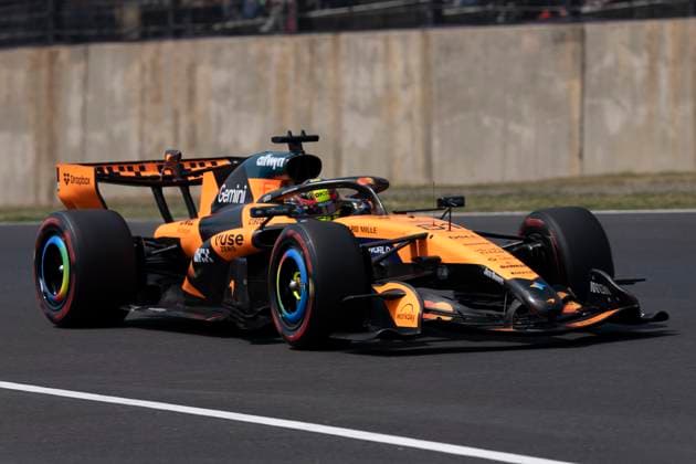 SUZUKA Formula 1 driver Oscar Piastri of McLaren Mastercard Formula 1 Team during the Formula 1 Japan Suzuka free practice at the Suzuka Formula 1 circuit on March 28, 2025 in Suzuka, Japan Photo by DeFodi Images