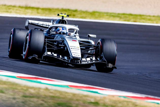 28th March 2026; Suzuka Circuit, Suzuka, Japan; 2026 FIA Formula 1 Japanese Grand Prix; Free Practice Three; Valtteri Bottas (77) of Cadillac Formula 1 Team and Finland during practice 3 StephenxBlackberry
