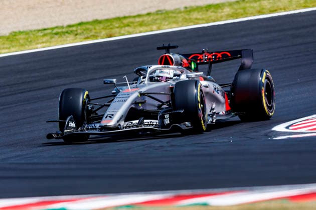 28th March 2026; Suzuka Circuit, Suzuka, Japan; 2026 FIA Formula 1 Japanese Grand Prix; Free Practice Three; Nico Hulkenberg (27) of Audi Revolut F1 Team and Germany during practice 3 StephenxBlackberry