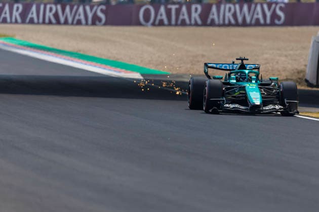28th March 2026; Suzuka Circuit, Suzuka, Japan; 2026 FIA Formula 1 Japanese Grand Prix; Free Practice Three; Lance Stroll (18) of Aston Martin Aramco Formula One Team and Canada during practice 3 StephenxBlackberry