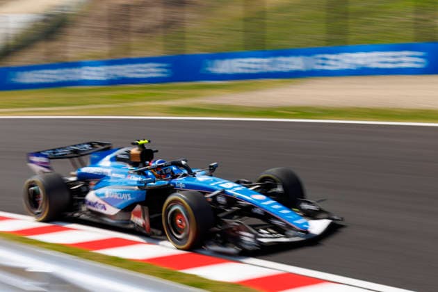 28th March 2026; Suzuka Circuit, Suzuka, Japan; 2026 FIA Formula 1 Japanese Grand Prix; Free Practice Three; Carlos Sainz Jr (55) of Atlassian Williams F1 Team and Spain during practice 3 StephenxBlackberry