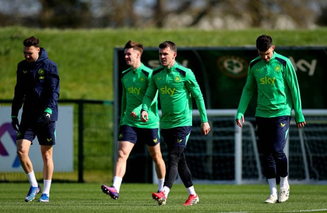 Football, Ireland national team, Training