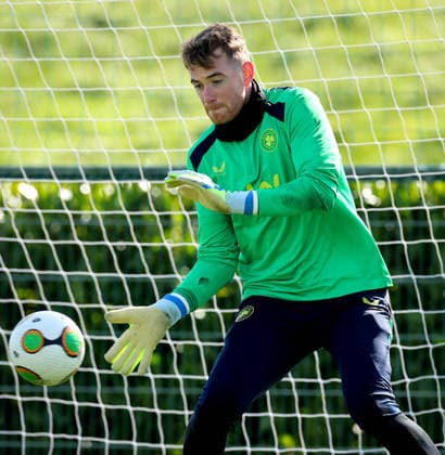 Republic of Ireland Squad Training, FAI National Training Centre, Abbotstown 28 3 2026 Goalkeeper Mark Travers Mark Travers 28 3 2026  Copyright: x INPHO RyanxByrnex RB2_1987