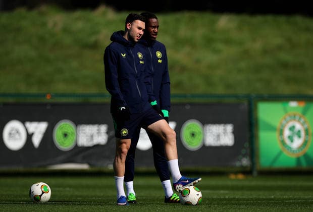Republic of Ireland Squad Training, FAI National Training Centre, Abbotstown 28 3 2026 Harvey Vale Harvey Vale 28 3 2026  Copyright: x INPHO RyanxByrnex RB2_2483