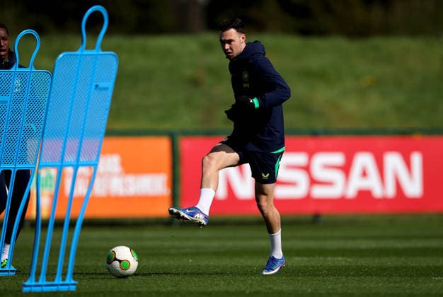 Republic of Ireland Squad Training, FAI National Training Centre, Abbotstown 28 3 2026 Harvey Vale Harvey Vale 28 3 2026  Copyright: x INPHO RyanxByrnex RB2_2607