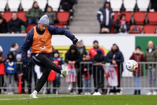 SOCCER - AUT vs KOR, test match VIENNA,AUSTRIA,28.MAR.26 - SOCCER - OEFB international test match, Austria vs South Korea, preview, training Team AUT. Image shows Marko Arnautovic (AUT).  GEPAxpictures xArminxRauthner