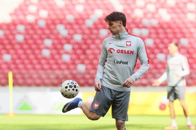 FIFA World Cup, WM, Weltmeisterschaft, Fussball 2026 European playoffs MD-1 - Poland Polish national soccer player Nicola Zalewski attends the training session of the team in Warsaw, Poland, 28 March 2026. Poland will face Sweden in the 2026 FIFA World Cup play-off on 31 March. Warsaw Poland  Copyright: xLeszekxSzymanskix