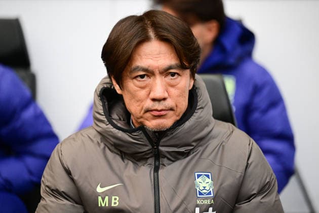 Korea Republic v Ivory Coast, Friendly Korea Republic head coach Hong Myung-bo during the Friendly match between Korea Republic and Ivory Coast at stadium:mk, Milton Keynes, UK on 28 March 2026. Milton Keynes stadium:mk Buckinghamshire UK Editorial use only , Copyright: xDennisxGoodwinx PSI-23960-0031