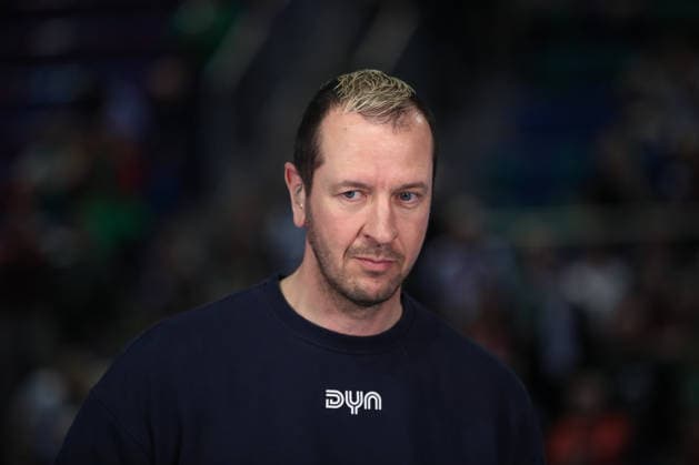 28 03 2026, xtgx, Handball, Daikin HBL, SC Magdeburg Füchse Berlin v l Pascal Hens Portrait, Portraet, single picture Magdeburg