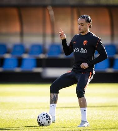 ZEIST - Xavi Simons during a training session of the Dutch national team, Nationalteam in the run-up to a friendly match against Ecuador. SEM VAN DER WAL ANP xVIxANPxSportx xxANPxIVx 554589310 originalFilename: 554589310.jpg