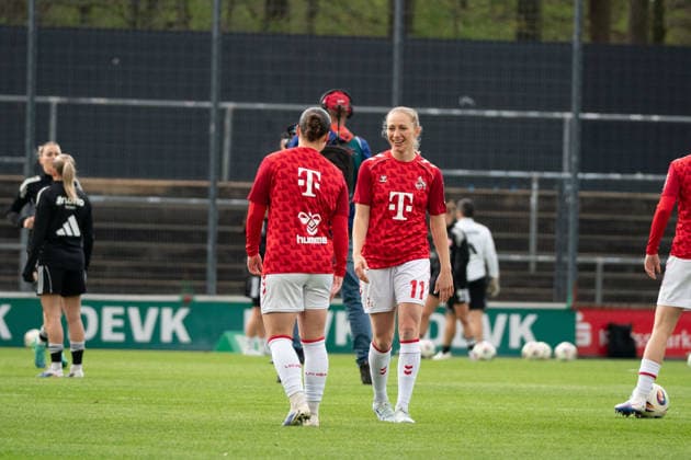 COLOGNE, GERMANY - MARCH 28: Dora Zeller (19 1. FC Köln) before the Google Pixel Frauen-Bundesliga between 1. FC Köln and Eintracht Frankfurt at Franz-Kremer-Stadion on March 28, 2026 in Cologne, Germany. (Photo by Qianru Zhang Press Photo) Copyright: xQianruxZhang SPPx Sportspressphoto_SPR120042