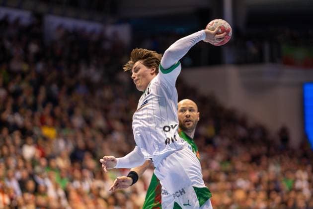 Germany HBL DAIKIN Handball Bundesliga 2025 2026, 26 Matchday SC Magdeburg vs Füchse Berlin GETEC Arena Magdeburg Nils Lichtlein Füchse Berlin, 17 on the ball Copyright: xTomxLauruschkatx