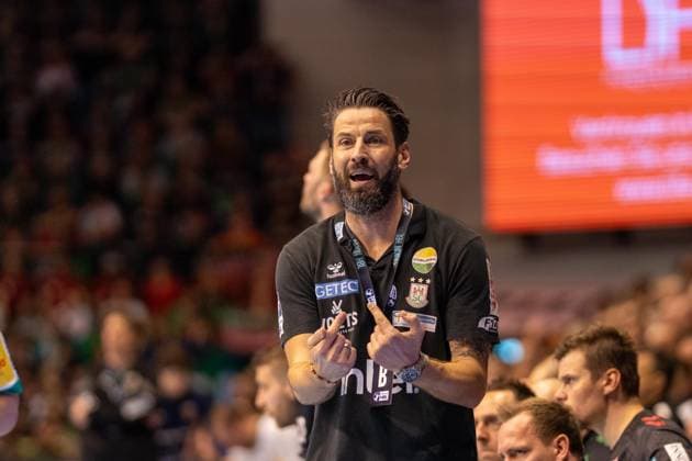Germany HBL DAIKIN Handball Bundesliga 2025 2026, Matchday 26 SC Magdeburg vs Füchse Berlin GETEC Arena Magdeburg Bennet Wiegert Coach, SC Magdeburg Copyright: xTomxLauruschkatx