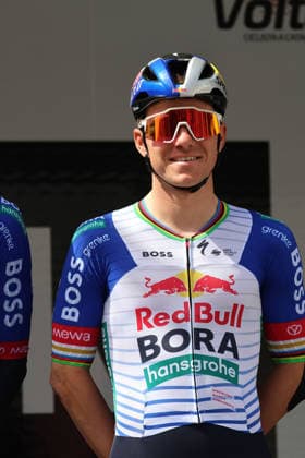 28-03-2026 Vuelta A Catalunya; Tappa 06 Berga - Queralt; 2026, Red Bull - Bora Hansgrohe; Evenepoel, Remco; Berga; 
