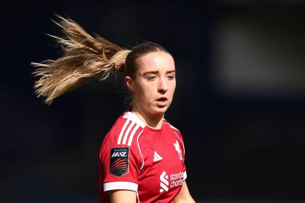 Kirsty Maclean of Liverpool Everton Women v Liverpool Women, Barclays Women s Super League 2025-26, Football, Goodison Park, Liverpool, UK - 28 Mar 2026Liverpool Goodison Park United Kingdom EDITORIAL USE ONLY No use with unauthorised audio, video, data, fixture lists, club league logos or live services. Online in-match use limited to 120 images, no video emulation. No use in betting, games or single club league player publications.  Copyright: xRyanxBrowne Shutterstockx 16788938dt