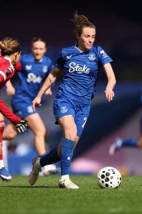 Aurora Galli of Everton Everton Women v Liverpool Women, Barclays Women s Super League 2025-26, Football, Goodison Park, Liverpool, UK - 28 Mar 2026Liverpool Goodison Park United Kingdom EDITORIAL USE ONLY No use with unauthorised audio, video, data, fixture lists, club league logos or live services. Online in-match use limited to 120 images, no video emulation. No use in betting, games or single club league player publications.  Copyright: xRyanxBrowne Shutterstockx 16788938dy