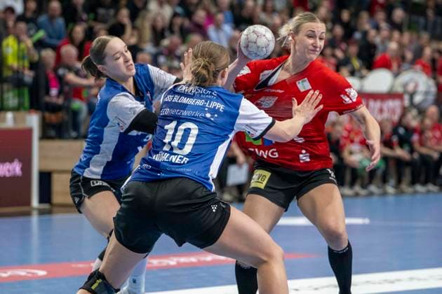 Handball, Women, HBF, SV Union Halle Neustadt - HSG Blomberg Lippe