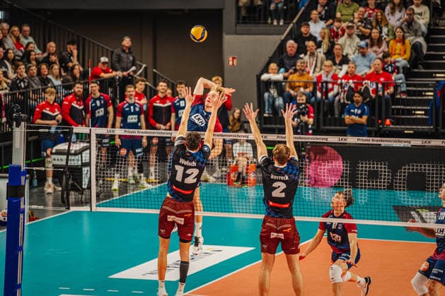 Volleyball, VBL, Playoffs, SVG Lüneburg - WWK Volleys Herrsching