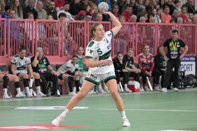 Ann Kynast FrischAuf Goeppingen, 05 TusSies Metzingen vs FrischAuf Goeppingen , Handball, Alsco HBF, 21 Ligaspieltag, Saison 2025 2026, 28 03 2026 TusSies Metzingen vs FrischAuf Goeppingen , Handball, Alsco HBF, 21 Ligaspieltag, Saison 2025 2026, 28 03 2026 Tuebingen Copyright: xEibner-Pressefoto TobiasxBaurx EP_TBR