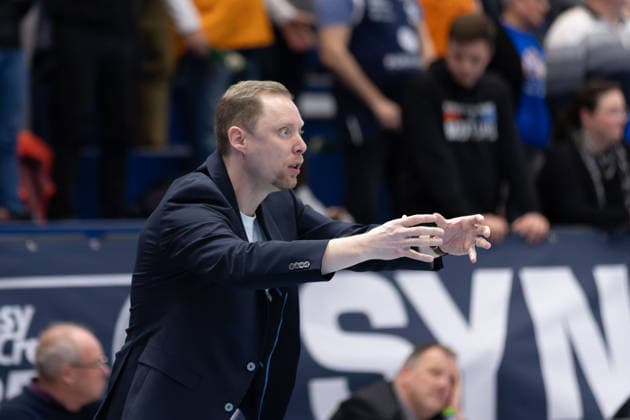 Christian Held Vechta, Head Coach , Syntainics MBC vs Rasta Vechta, Basketball, 1 Bundesliga, Men, Matchday 26, Season 2025 26, 28 03 2026 Weißenfels Stadthalle Sachsen Anhalt Germany
