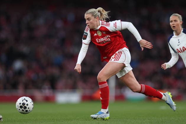 Frauen-Superliga Arsenal gegen Tottenham 28. März 2026 London Frauen-Superliga Fußball Arsenal gegen Tottenham Hotspur Alessia Russo von Arsenal Foto von Mark Leech London UK  Copyright: xMarkxLeechxOffside