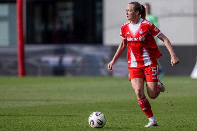 Magdalena Eriksson FC Bayern Muenchen Frauen, 05 GER, FC Bayern Muenchen Frauen vs 1 FC Nuernberg, Fußball, Google Pixel Frauen Bundesliga, 22 Spieltag, Saison 2025 2026, 28 03 2026 DFL DFB REGULATIONS PROHIBIT ANY USE OF PHOTOGRAPHS as IMAGE SEQUENCES and or QUASI VIDEO GER, FC Bayern Muenchen Frauen vs 1 FC Nuernberg, Football, Google Pixel Frauen Bundesliga, 22 Spieltag, Saison 2025 2026, 28 03 2026 Muenchen Copyright: xEibner-Pressefoto HeikexFeinerx EP_HFR