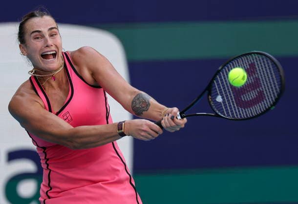 Tennis, WTA Tournament in Miami, Final, Aryna Sabalenka - Coco Gauff