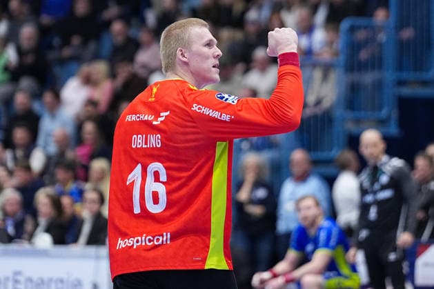 28 03 2026, xydrx, Handball, 1 HBL, VfL Gummersbach TSV Hannover Burgdorf, Schwalbe Arena Bertram Obling VfL Gummersbach 16 JUBELND Photo xYannisxDreimannxPressefotoKochx Nordrhein Westfahlen Germany