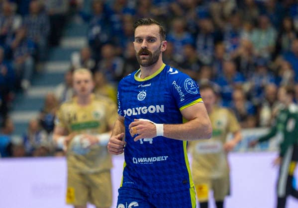 Teitur Oern Einarsson VfL Gummersbach, 14 VfL Gummersbach TSV Hannover Burgdorf, Handball Daikin HBL Handball Bundesliga, 26 Matchday, 28 03 2026 Copyright: HMBxMedia xMarcoxBader