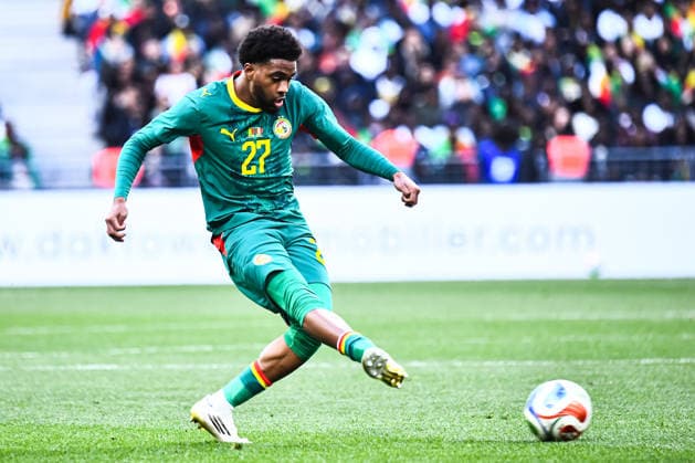 FOOTBALL : Senegal vs Peru - Amical international - 28 03 2026 Ibrahim Mbaye (Senegal) Saint DenisFrance  Copyright: xBaptistexAutissierx