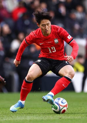 South Korea v Ivory Coast 28 March 2026, Milton Keynes - International Friendly, Länderspiel, Nationalmannschaft - South Korea v Ivory Coast - Lee Kang-in of South Korea - Photo: Jacques Feeney Offside. Milton Keynes UK *** Südkorea gegen Elfenbeinküste 28. März 2026, Milton Keynes Internationales Freundschaftsspiel Südkorea gegen Elfenbeinküste Lee Kang von Südkorea Foto Jacques Feeney Abseits Milton Keynes UK  Copyright: xJacquesxFeeneyx xOffsidexOffside