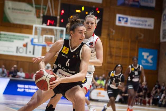 Marie Reichert Nr 6 Luchse GiroLive Panthers Osnabrück 59 81 TK Hannover Luchse 1 DBBL 22 Matchday 28 03 2026 GiroLive Panthers Osnabrück vs TK Hannover Luchse