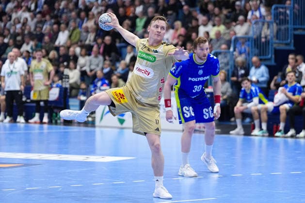 28 03 2026, xydrx, Handball, 1 HBL, VfL Gummersbach TSV Hannover Burgdorf, Schwalbe Arena August Baskar Pedersen TSV Hannover Burgdorf 17 Photo xYannisxDreimannxPressefotoKochx Nordrhein Westfahlen Germany
