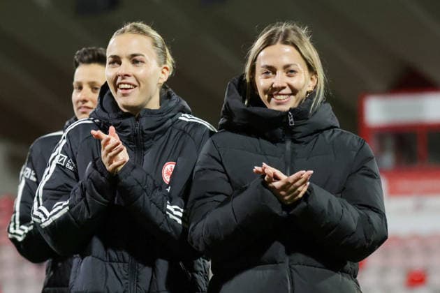 28 03 2026, xgrfx, Fußball Google Pixel Frauen Bundesliga, 1 FC Köln Eintracht Frankfurt v l Laura Freigang, Nina Lührßen Eintracht Frankfurt DFL DFB REGULATIONS PROHIBIT ANY USE OF PHOTOGRAPHS as IMAGE SEQUENCES and or QUASI VIDEO Köln