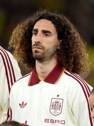 March 27, 2026, Villarreal, Barcelona, Spain: Marc Cucurella of Spain during the International Friendly, Länderspiel, Nationalmannschaft match between Spain v Serbia at the Estadio de la Ceramica on March 27, 2026 in Villareal Spain Villarreal Spain - ZUMAr232 20260327_zsp_r232_062 Copyright: xDavidxRamirezx