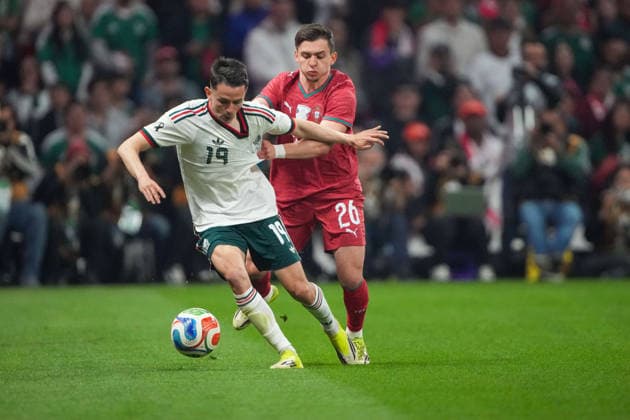 Football, International match, Mexico - Portugal