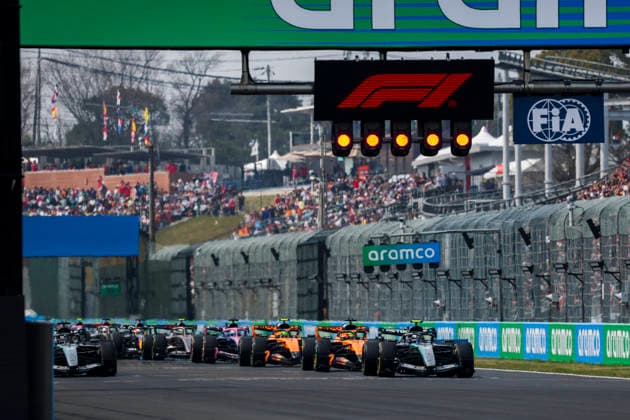 F1 - JAPANESE GRAND PRIX 2026 start of the race, depart, during the Formula 1 Japanese Grand Prix 2026, 3rd round of the 2026 Formula One World Championship, WM, Weltmeisterschaft from March 27 to 29, 2026 on the Suzuka Circuit, in Suzuka, Japan - SuzukaJapan  Copyright: xDPPIx