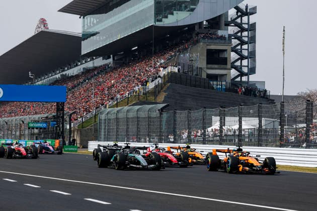 F1 - JAPANESE GRAND PRIX 2026 start of the race, depart, during the Formula 1 Japanese Grand Prix 2026, 3rd round of the 2026 Formula One World Championship, WM, Weltmeisterschaft from March 27 to 29, 2026 on the Suzuka Circuit, in Suzuka, Japan - SuzukaJapan  Copyright: xDPPIx