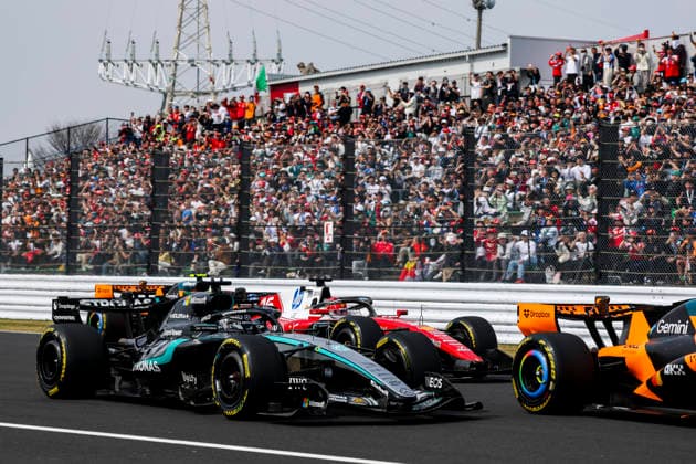 F1 - JAPANESE GRAND PRIX 2026 start of the race, depart, during the Formula 1 Japanese Grand Prix 2026, 3rd round of the 2026 Formula One World Championship, WM, Weltmeisterschaft from March 27 to 29, 2026 on the Suzuka Circuit, in Suzuka, Japan - SuzukaJapan  Copyright: xDPPIx