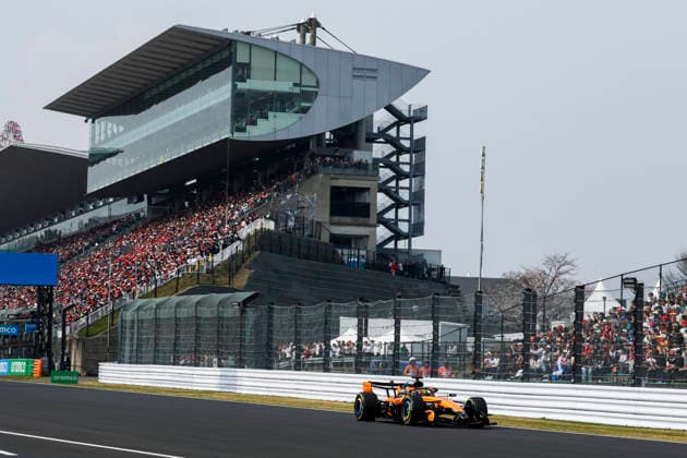 F1 - JAPANESE GRAND PRIX 2026 81 PIASTRI Oscar (aus), McLaren F1 Team MCL40, action during the Formula 1 Japanese Grand Prix 2026, 3rd round of the 2026 Formula One World Championship, WM, Weltmeisterschaft from March 27 to 29, 2026 on the Suzuka Circuit, in Suzuka, Japan - SuzukaJapan  Copyright: xDPPIx